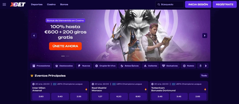 casino en línea X3Bet en España