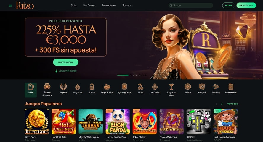 casino en línea Ritzo en España